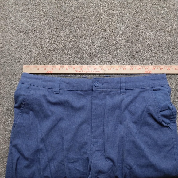 O'Neill Shorts Mens 38 Blue Chino Stretch Casual Flat Front Pockets Walkshort - Picture 7 of 13